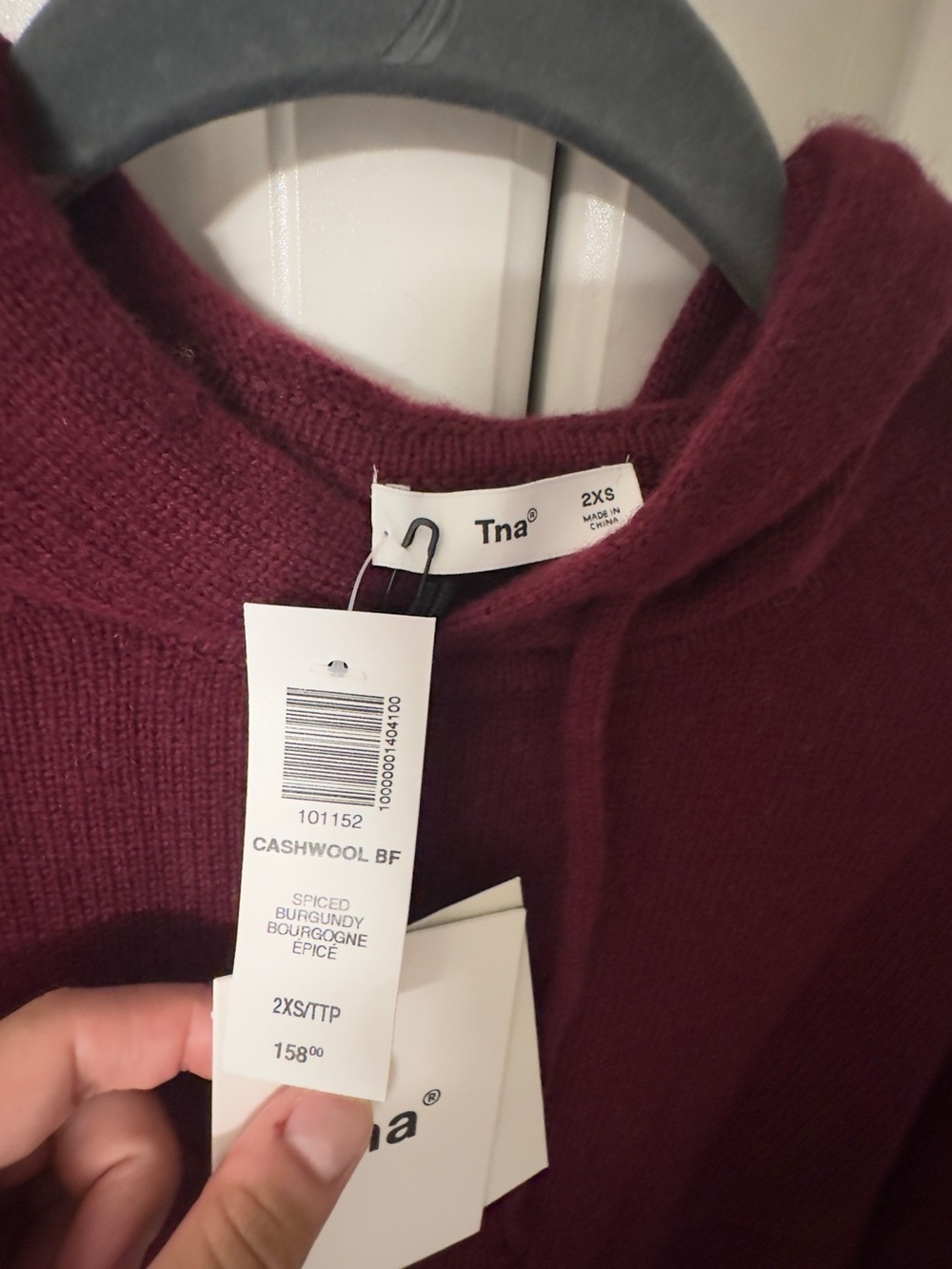 NWT Aritzia TNA Cashmere set - Picture 8 of 9